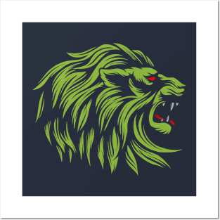 Lion Posters and Art